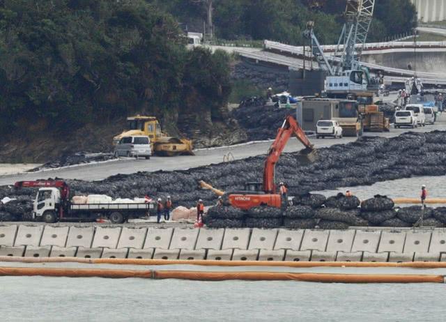 填海工程巨大,日本将冲绳美军基地建设周期从5年延长至10年