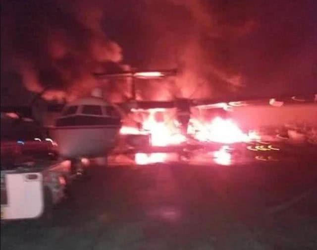 美报复开始,调动两基地无人机空袭,武装分子特种部队营地被炸毁