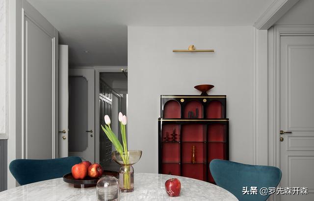 南京紫金东郡·混搭复古风家居装修设计实景；简单、宁静