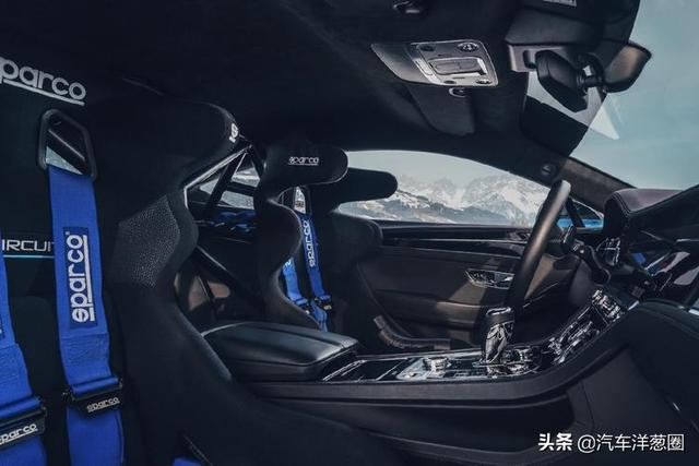 宾利欧陆GT W12冰雪赛车,这涂装太帅了