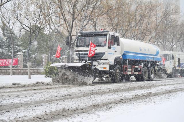 烟台开发区:抗击疫情,他们浴“雪”奋战