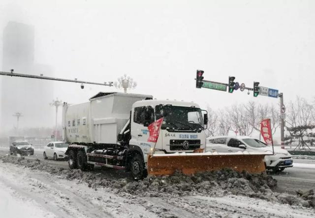 烟台开发区:抗击疫情,他们浴“雪”奋战