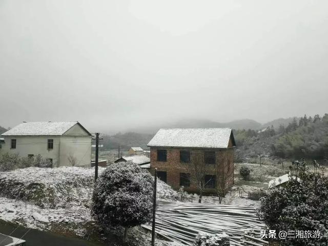 株洲迎来2020年首场瑞雪,家门口的雪景真美