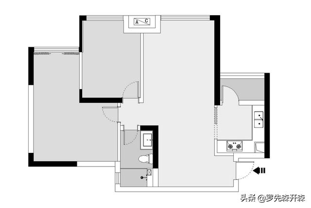 78㎡精装房改造日式风格家居装修设计实景；温暖又充满生机的家