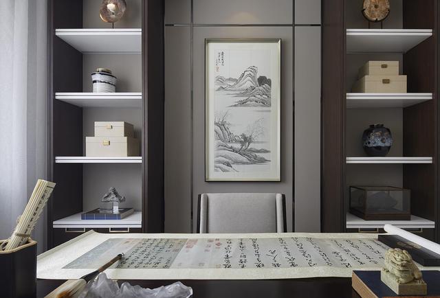 有一种轻奢范,叫做中国风,135㎡新中式设计,卧室太惊艳