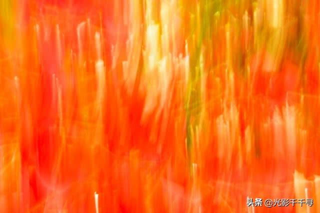 秋景年年拍,年年一个样!使用这个摄影技巧,拍出别样的动感美景