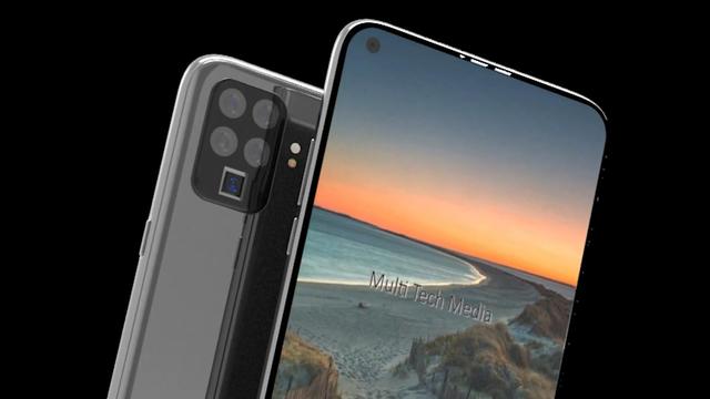 华为Mate40概念图:浴霸5摄+屏幕打孔,对iPhone12丝毫不期待