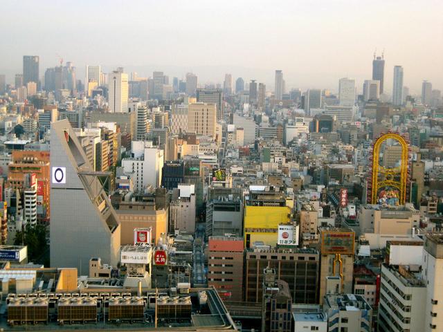 “日本的后厨”大阪:斜阳下的粉色浪漫,行走在关西的温柔浪人