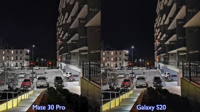 三星S20与华为Mate30Pro镜头只差一颗:但拍照差距还是很大
