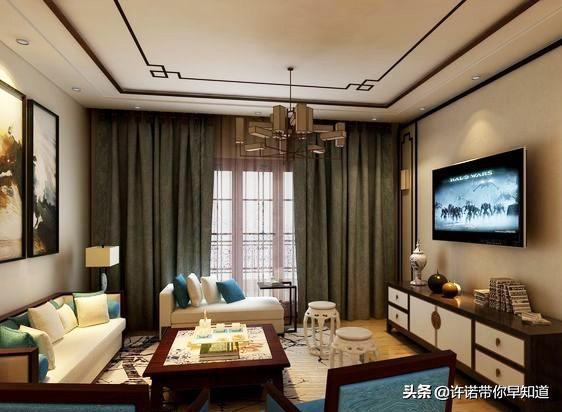 112㎡现代中式风格样板房,已经有19家业主借鉴装修了!