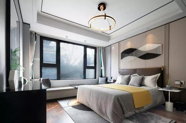 125㎡现代新中式风格,这样的装修像大老板一样