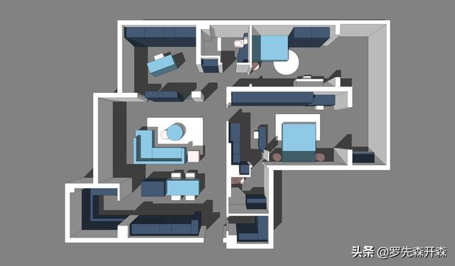 杭州·135㎡现代简约实用风家居装修设计实景;实用才是王道