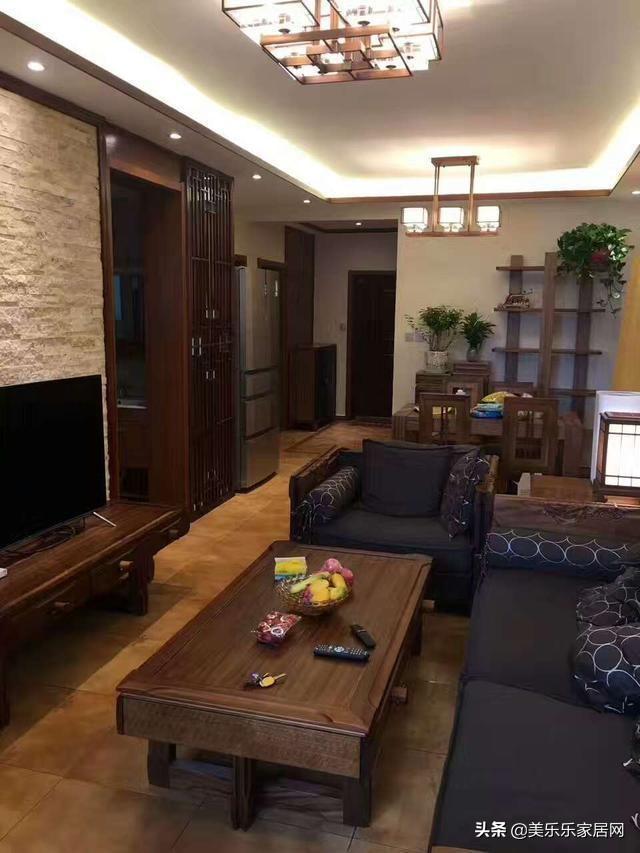 新中式风格装修,完工漂亮大气