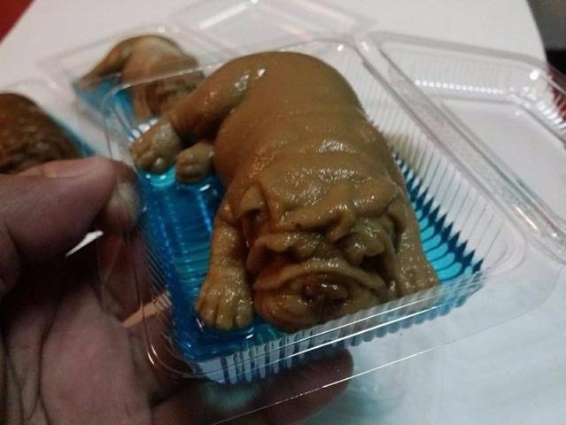 面对泰国这种食物,中国吃货也没有勇气把勺子插进去了