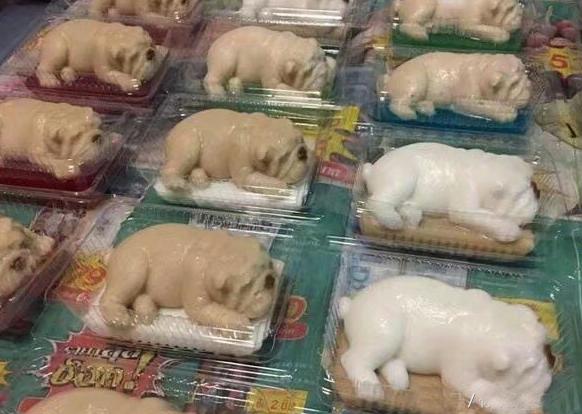 面对泰国这种食物,中国吃货也没有勇气把勺子插进去了