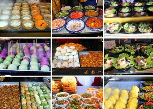 各大旅游热门城市美食,有这一条就够了!