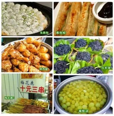 各大旅游热门城市美食,有这一条就够了!