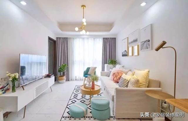 客厅就这样装吧,太漂亮了,一眼看去时尚又大方!