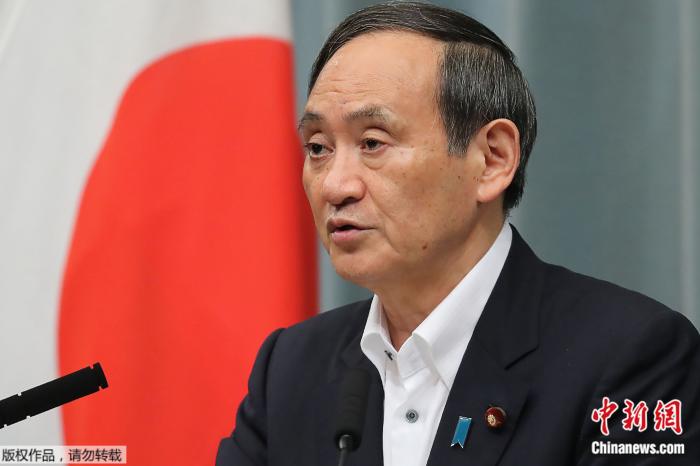 资料图:日本内阁官房长官菅义伟。