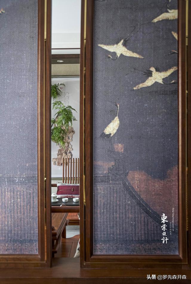 江苏·130㎡新中式家居装修设计实景;简约大方、含蓄雅致