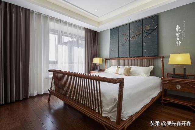 江苏·130㎡新中式家居装修设计实景;简约大方、含蓄雅致