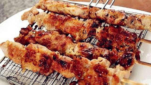 韩式烤肉串,咬一口酥软鲜香,不干不柴吃的过瘾
