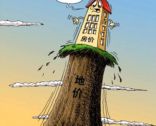 房地产要大跌了,买房的希望要来了?先别高兴,看看地价再说吧