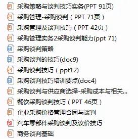 福利下载:采购与供应链全套资料,采购人必看