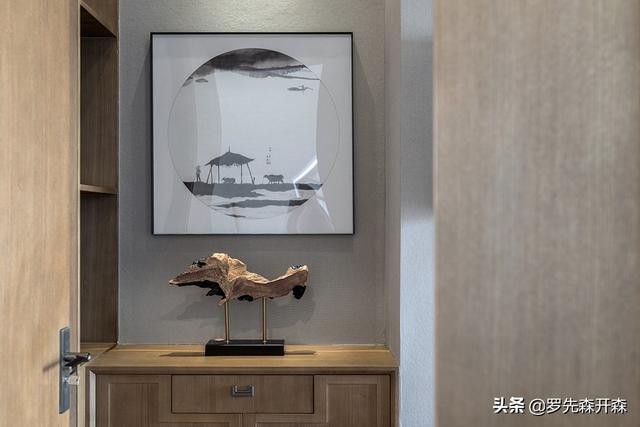 温州·现代+新中式家居装修设计实景;清韵