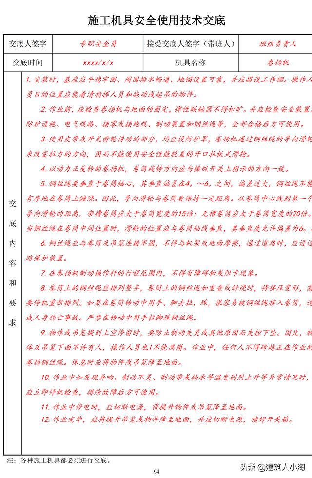 全套建筑工程安全资料-实例整理版