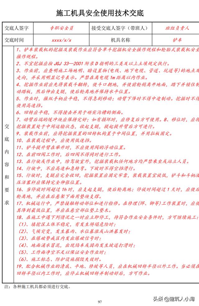 全套建筑工程安全资料-实例整理版