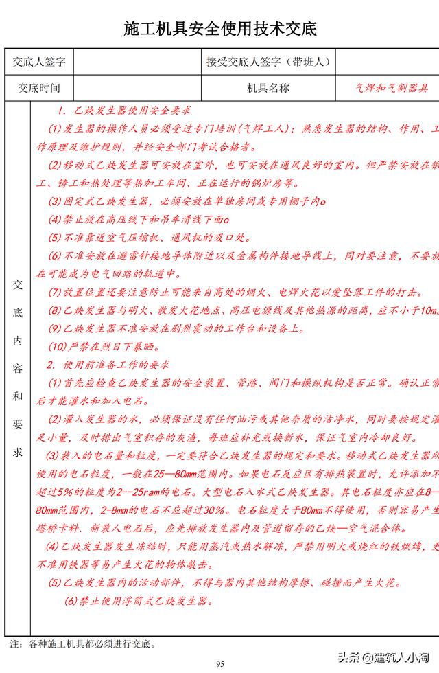 全套建筑工程安全资料-实例整理版