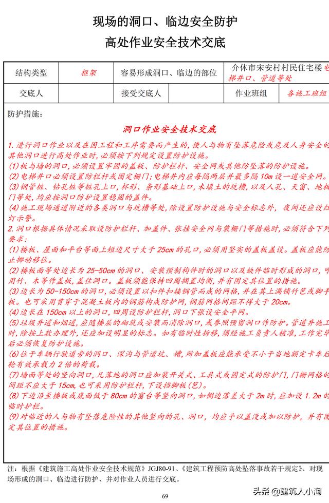 全套建筑工程安全资料-实例整理版