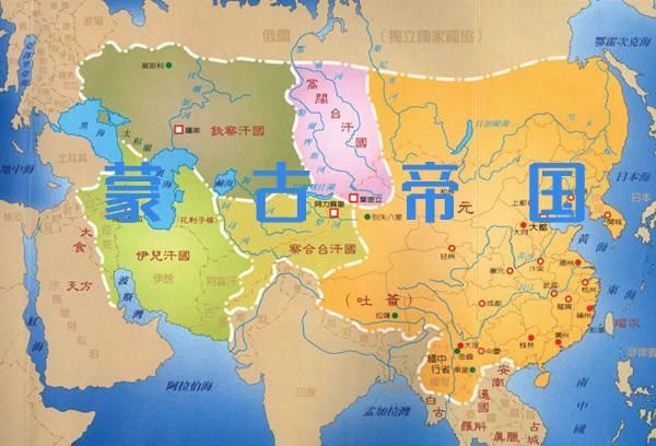 成吉思汗和子孙们打下的国土,如今都变成了哪些国家?