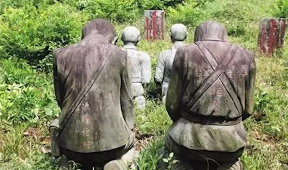 跪在中国境内的日本兵,日本多次要求拆除,中国:答应3个条件