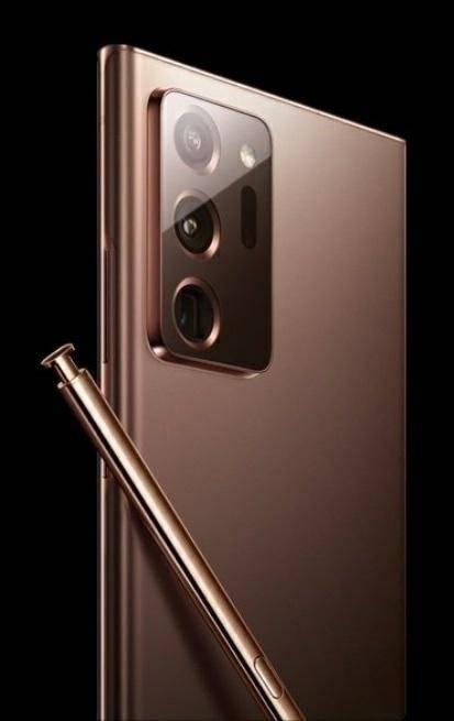 新配色曝光!高级铜色加持,三星Galaxy Note20 Ultra质感十足