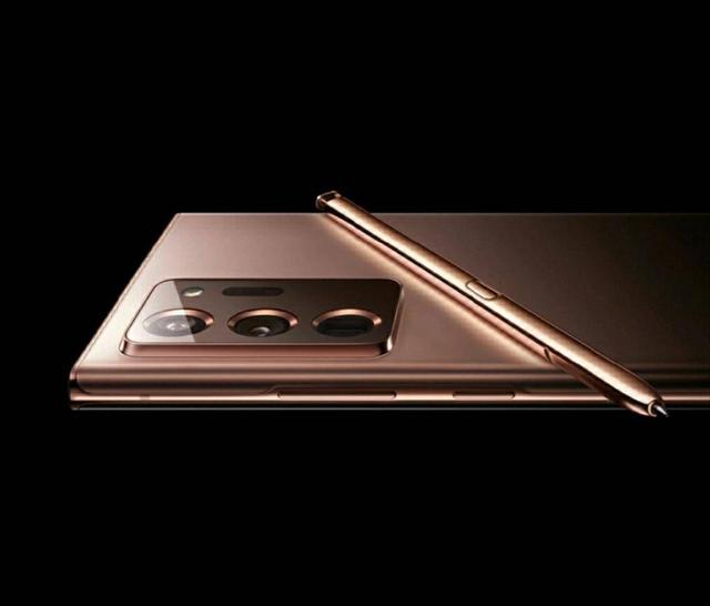 新配色曝光!高级铜色加持,三星Galaxy Note20 Ultra质感十足