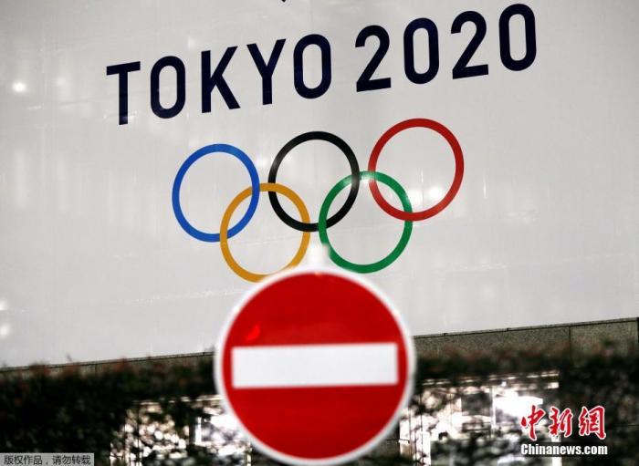 日本东京街头随处可见奥运元素。