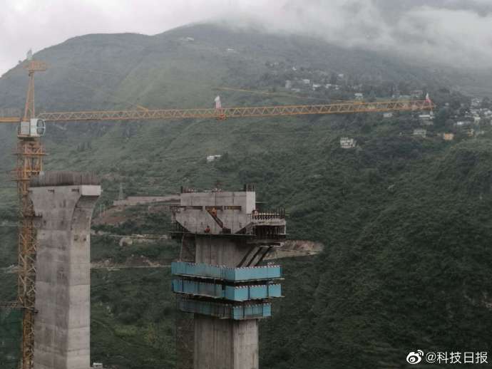 世界最高刚构墩桥 金阳河特大桥2021年建成