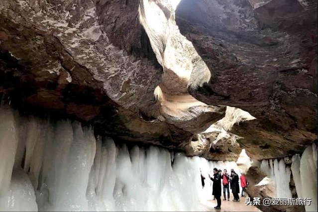 黄土高坡藏着一处地下冰宫，距西安1.5小时车程，游客免费参观