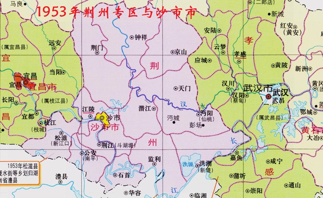 湖北以州为名的市有三个,其二为国家历史文化名城