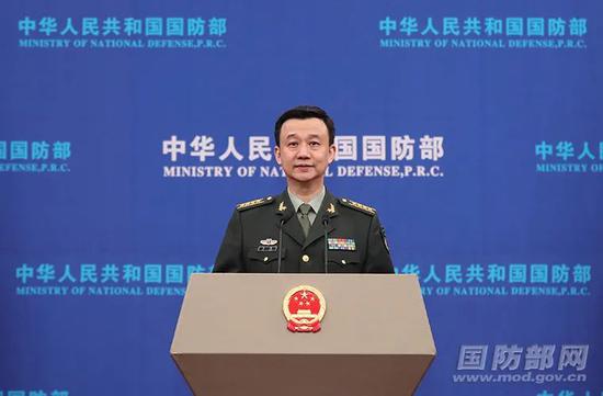 1月28日下午国防部新闻发言人吴谦大校答记者问