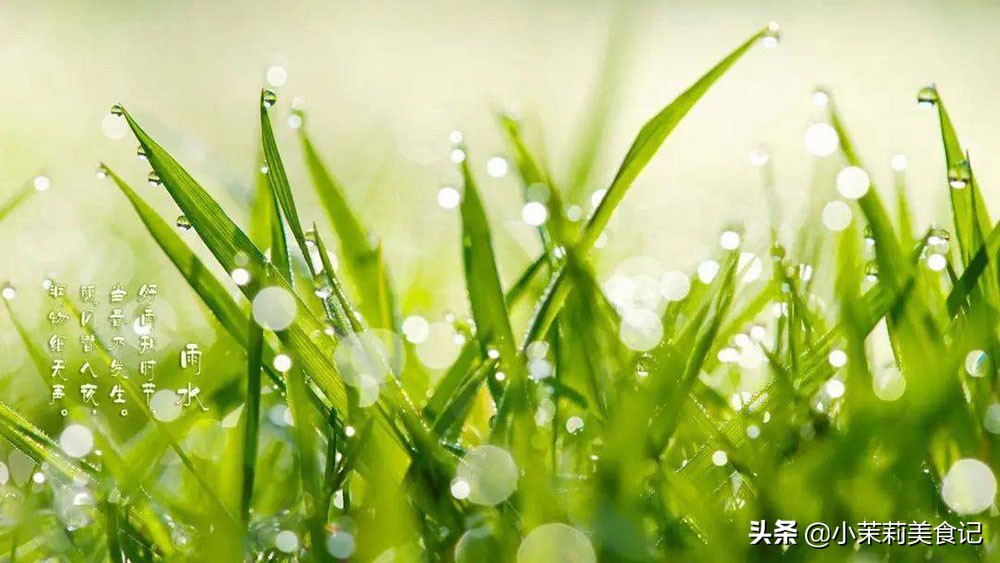 今日雨水,饮食有讲究,牢记“3少吃3多吃”,顺利度过节气交替