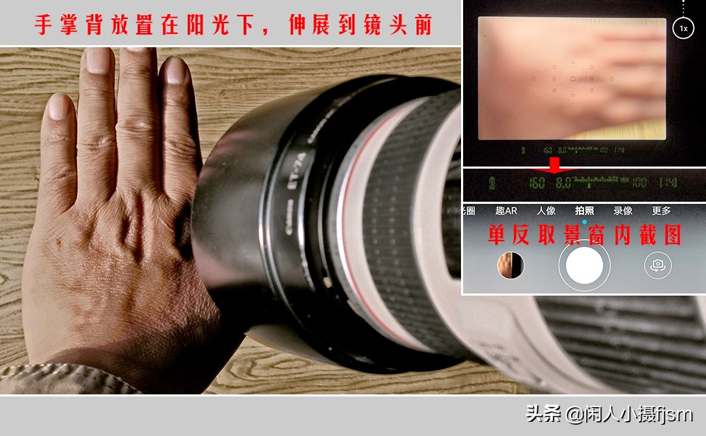 聊摄影，分享个摄影老经验：手掌背测光法，特殊场景的测光变简单