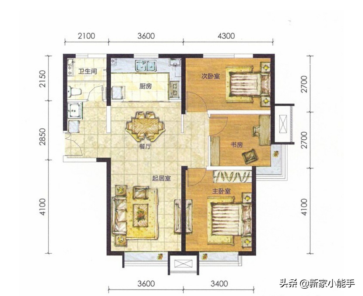 这才是真正的极简风装修,全屋不做吊顶,一家人生活真幸福