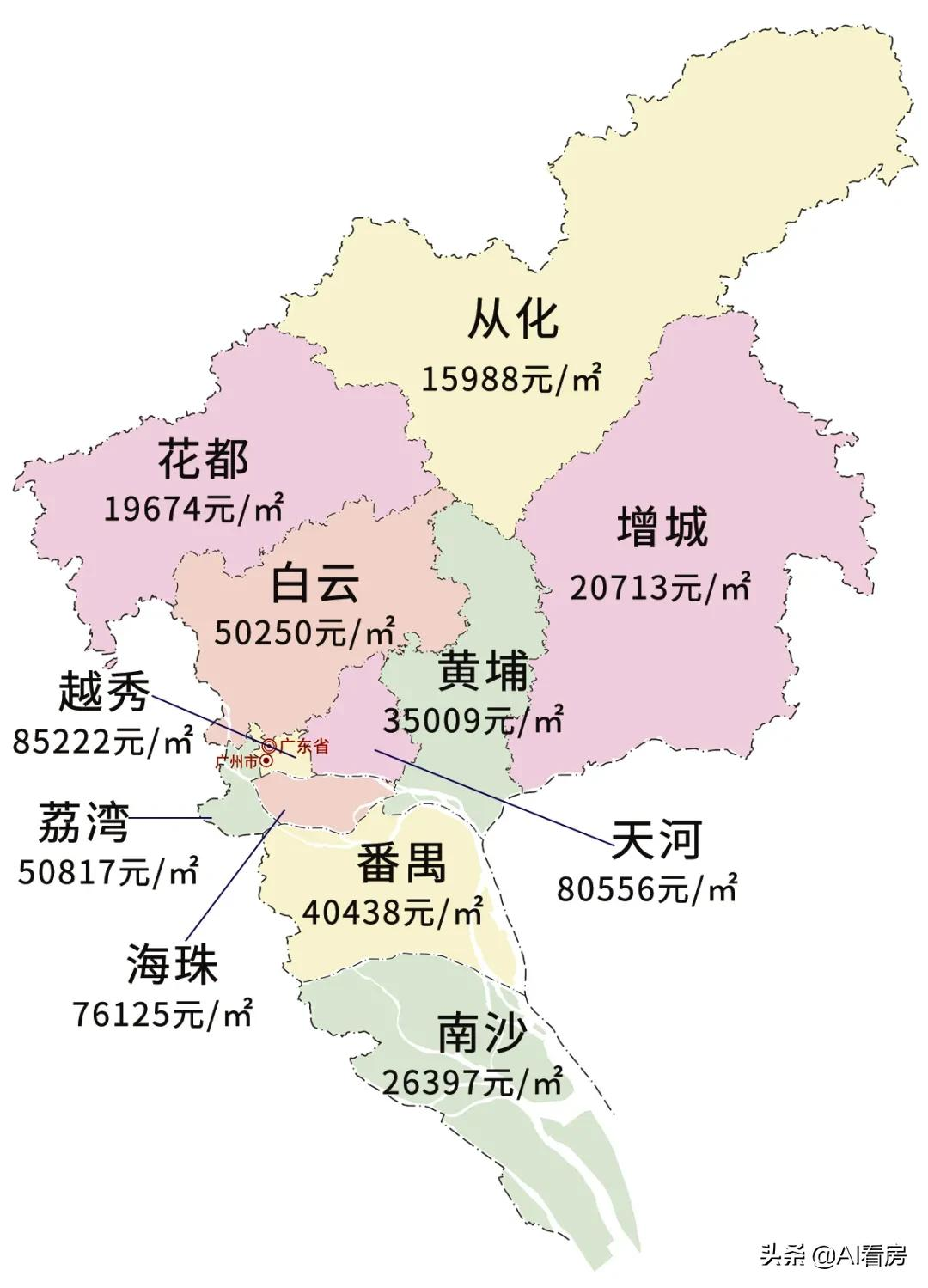 盘点广州北部楼市：愁！库存大去化慢！城市面貌还配不上房价